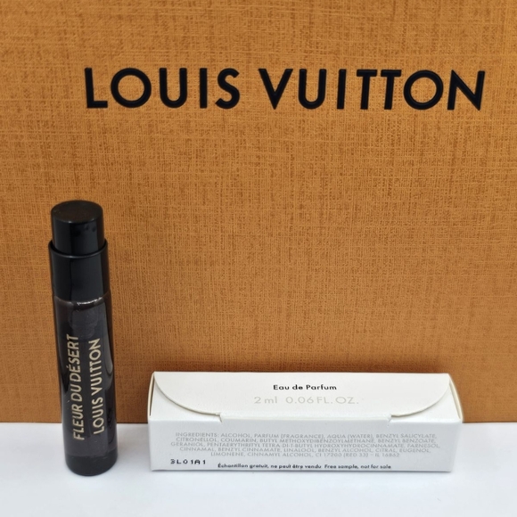 ⭐️5pc ✅️ Louis Vuitton FLEUR DU DESERT OUD FRAGRANCE - Picture 3 of 8